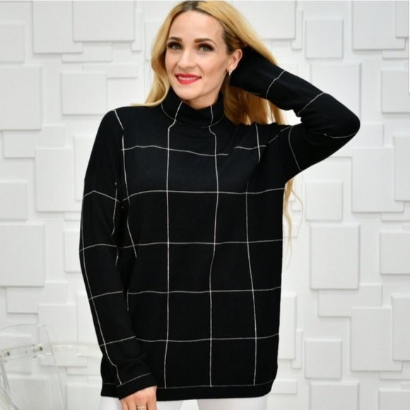 ALINA Grid Knit Top - Picture 3 of 5
